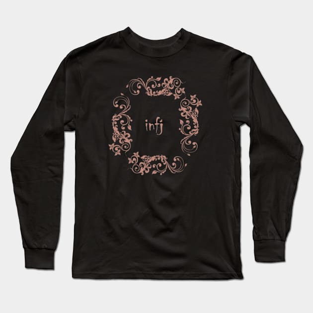 INFJ MBTI personality Long Sleeve T-Shirt by katerina-ez